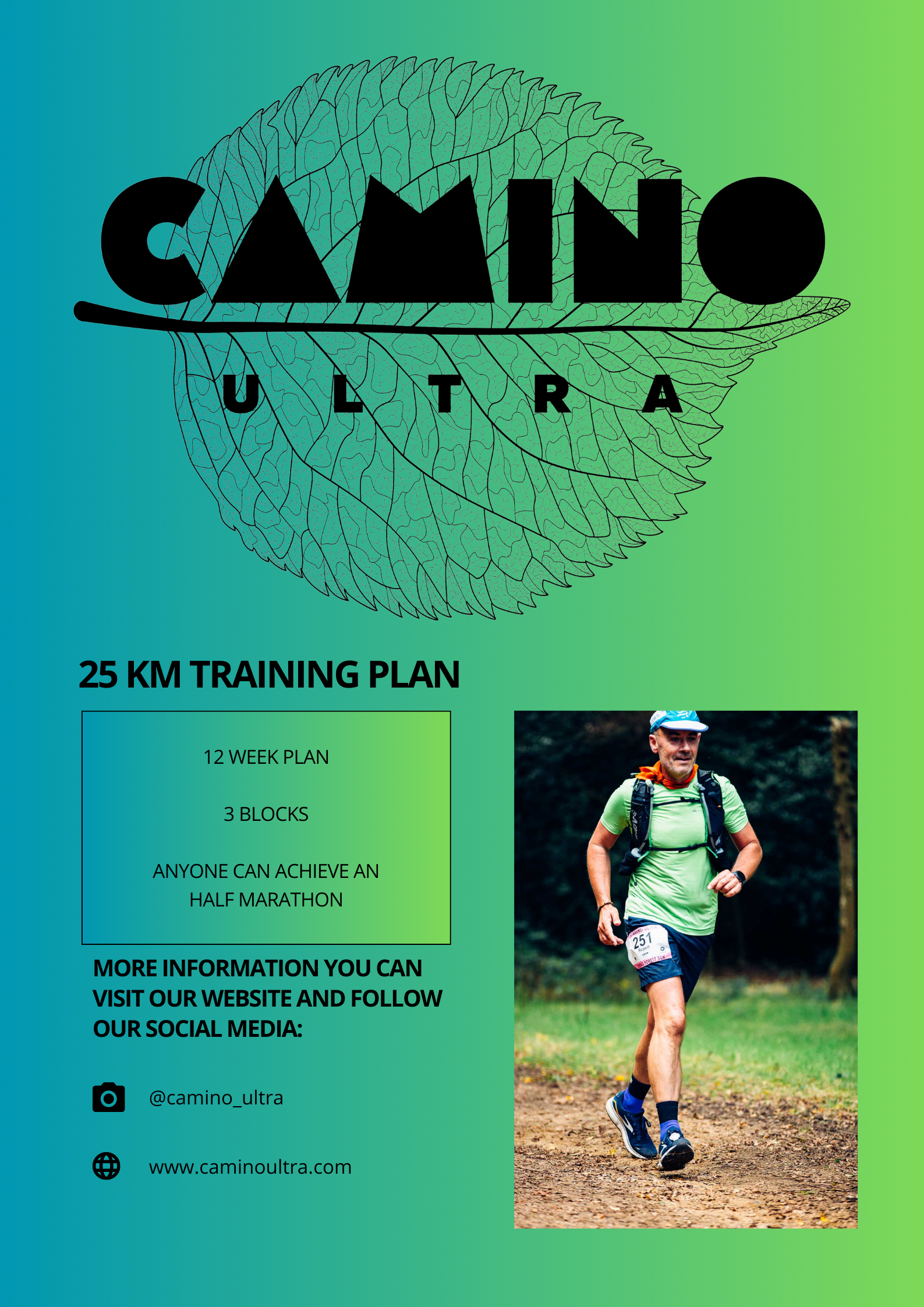 25KM 12 Week Training Plan