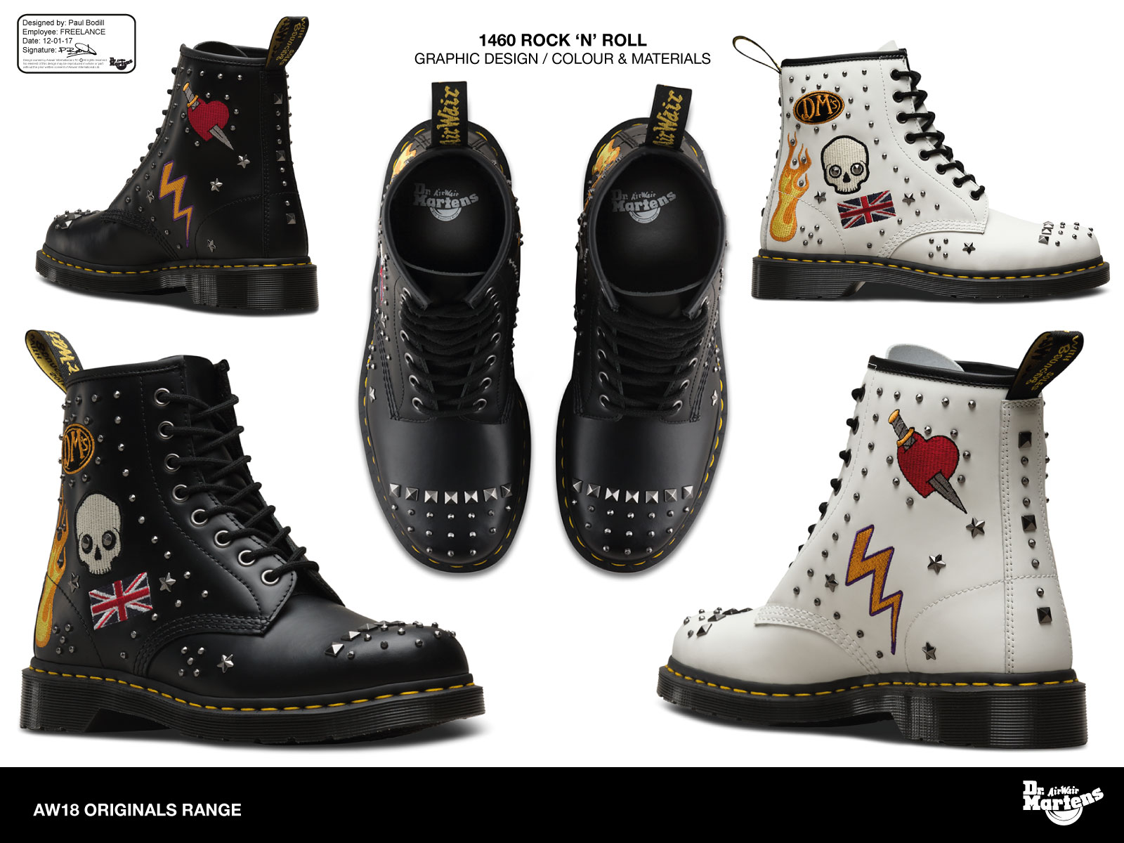 doc martens rock n roll