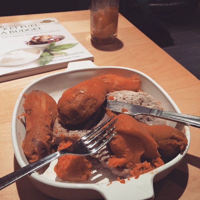 Instagram - Roasted sweet potato and pork- part of the #rotationdiet.jpg