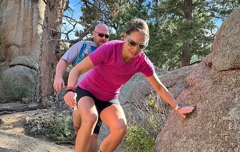 Adventure racers navigating Wyoming high desert terrain at Cowboy Tough
