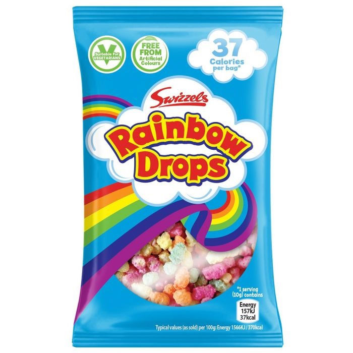 Swizzels Rainbow Drops Mini Bags