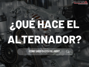 ¿Qué hace el alternador y cómo saber si está fallando?