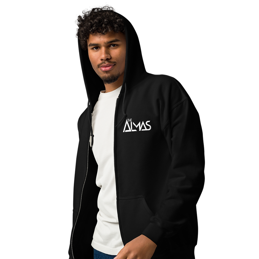 Thumbnail: 'Burn Out' Zip Fleece Hoodie