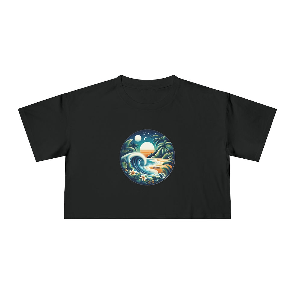 Thumbnail: Pauline Women's Cropped Surf Tee