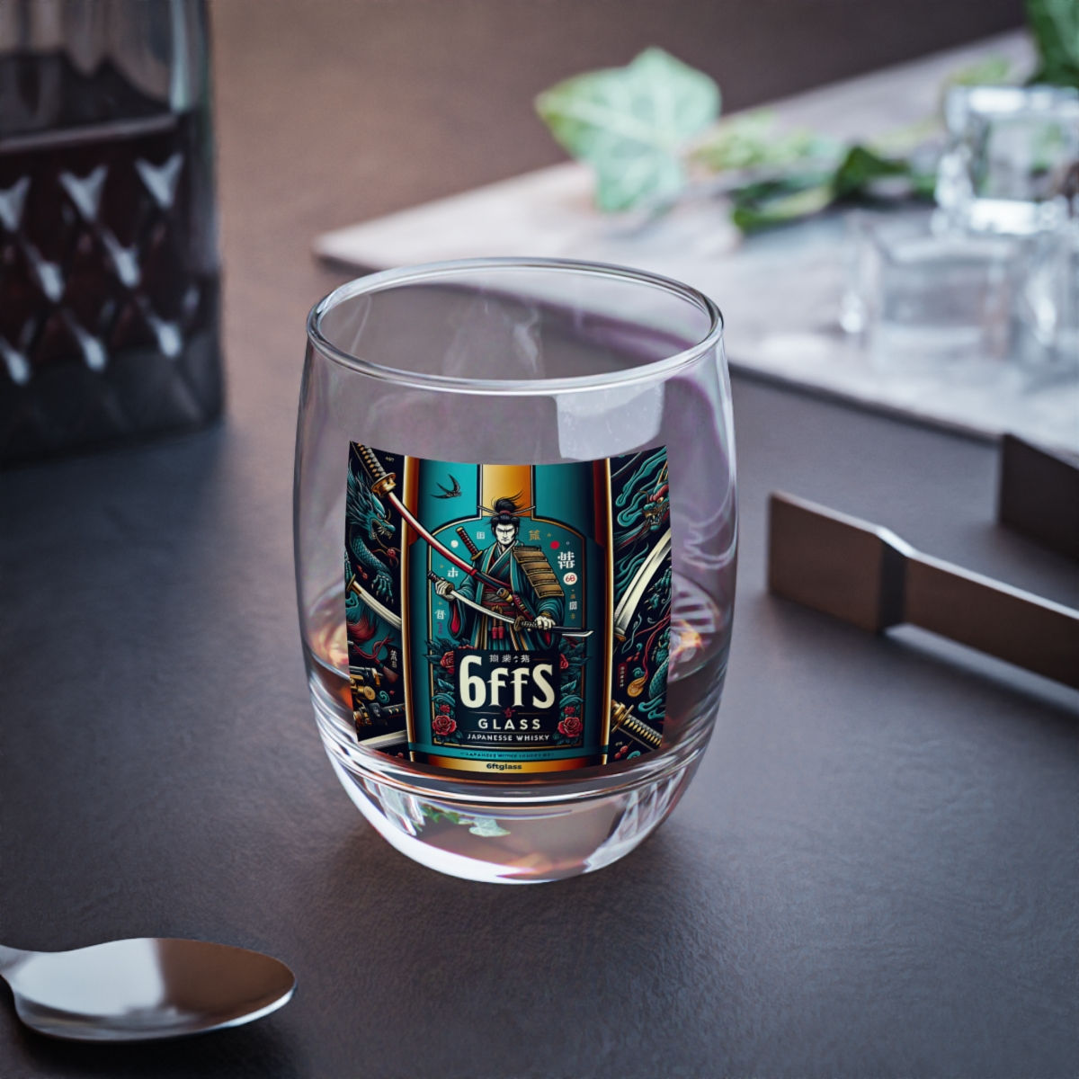 Japanese Whisky Art Glass 009