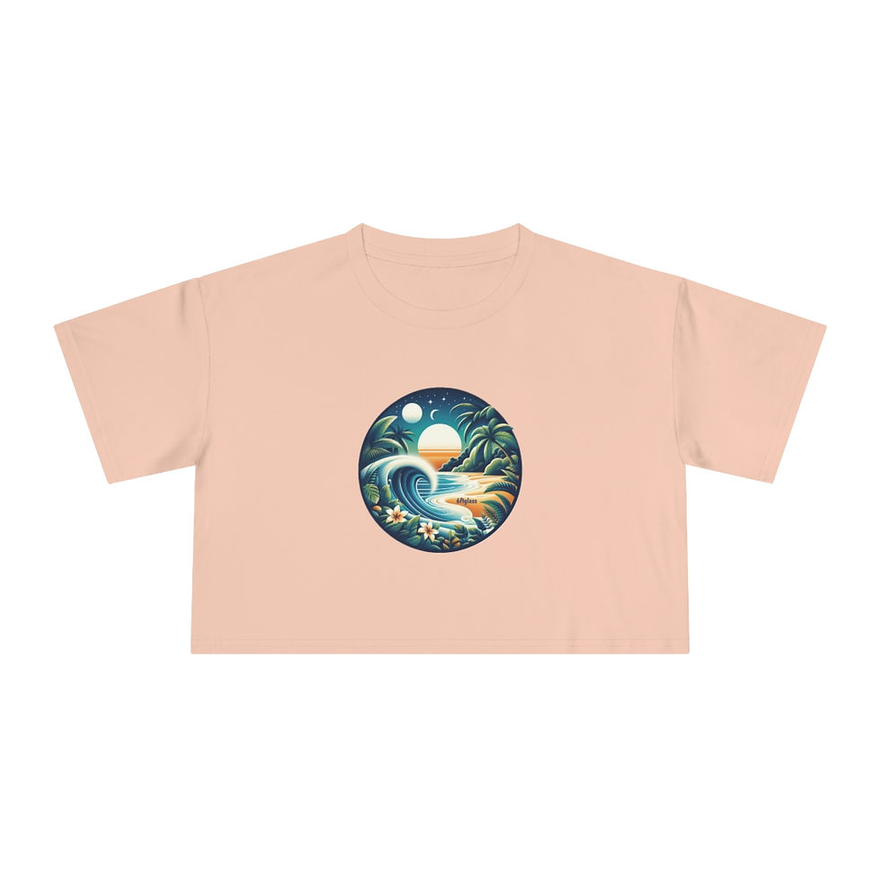 Thumbnail: Pauline Women's Cropped Surf Tee