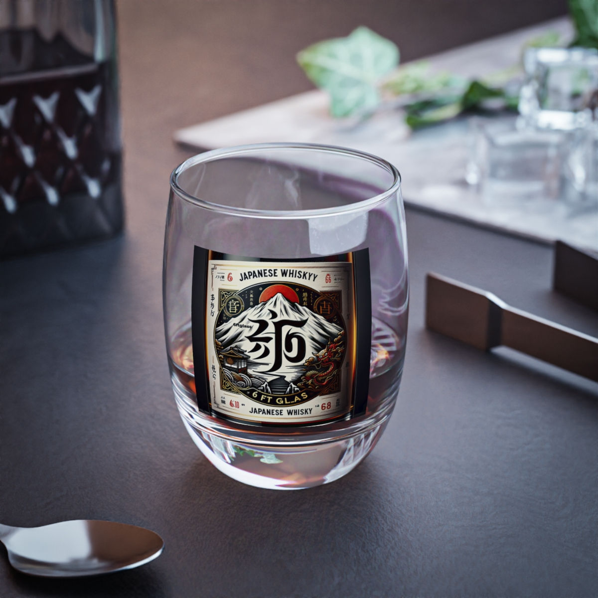 Japanese Whisky Art Glass 007