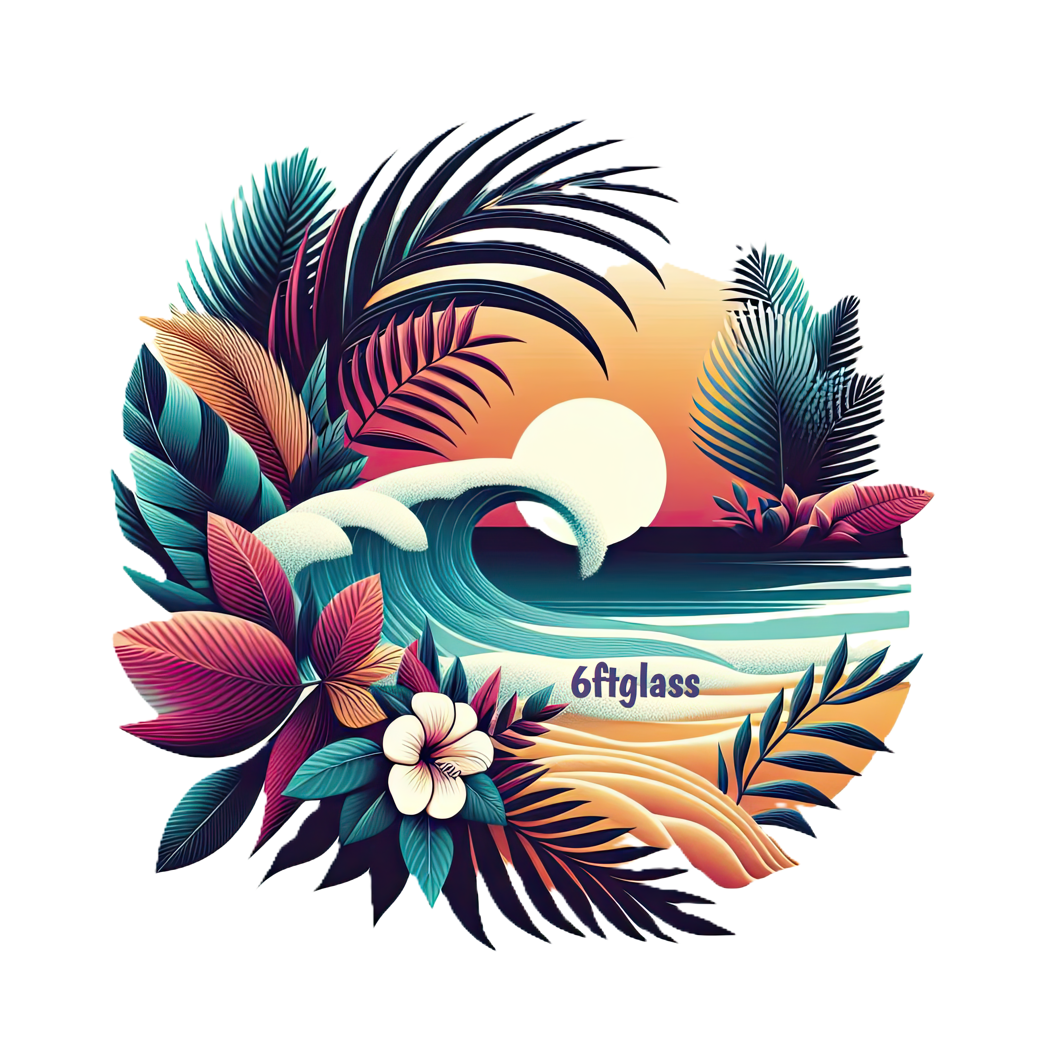 Isabel Women's Cropped Surf Tee