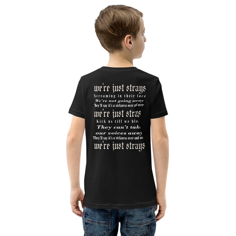 Thumbnail: Youth 'Strays' Lyric T-Shirt