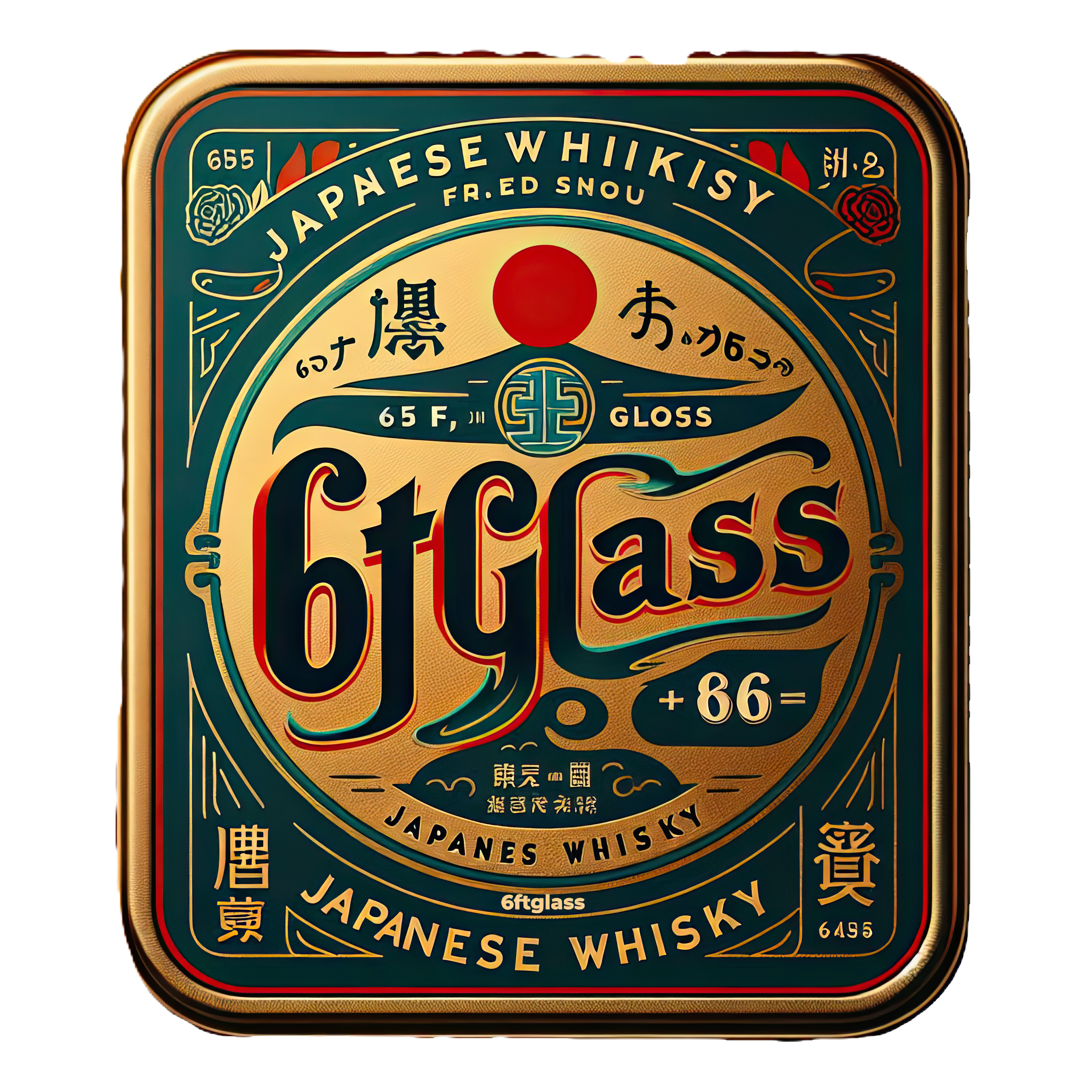 Japanese Whisky Art Tee 011 (Men's)