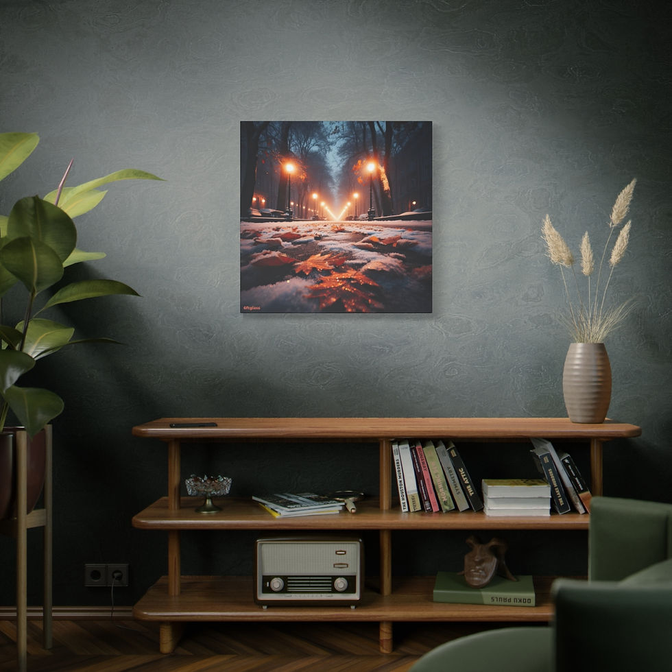 Thumbnail: Winter City - 30" x 30"