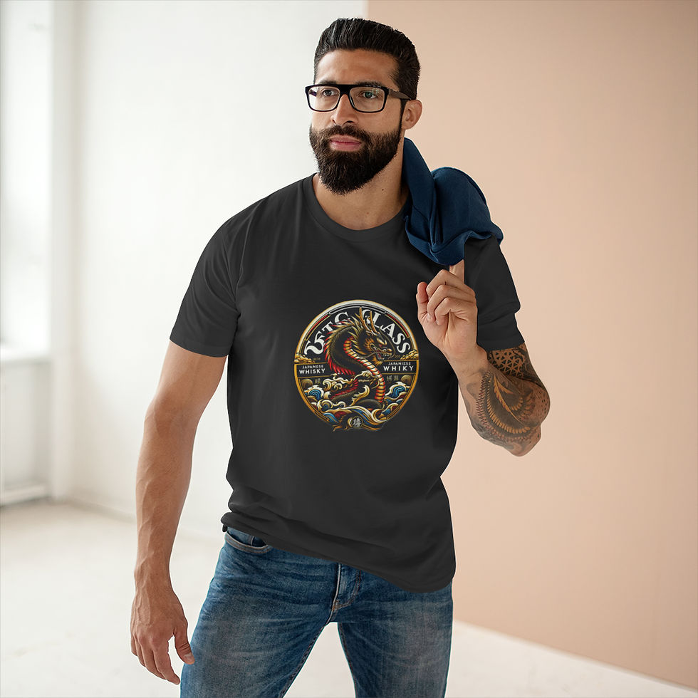 Thumbnail: Japanese Whisky Art Tee 004 (Men's)