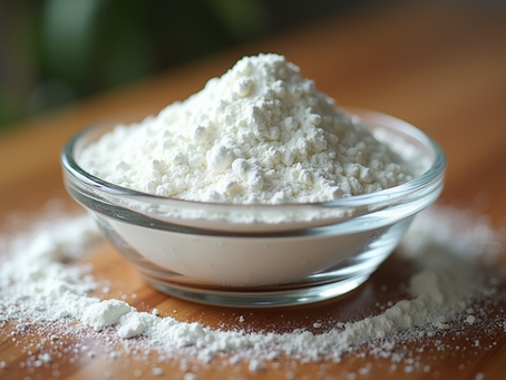 True Code Creatine HCl in a glass bowl