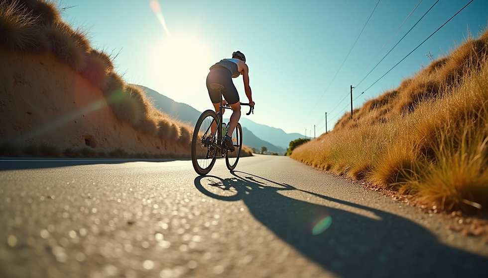 True Code Creatine HCL out for a bike workout
