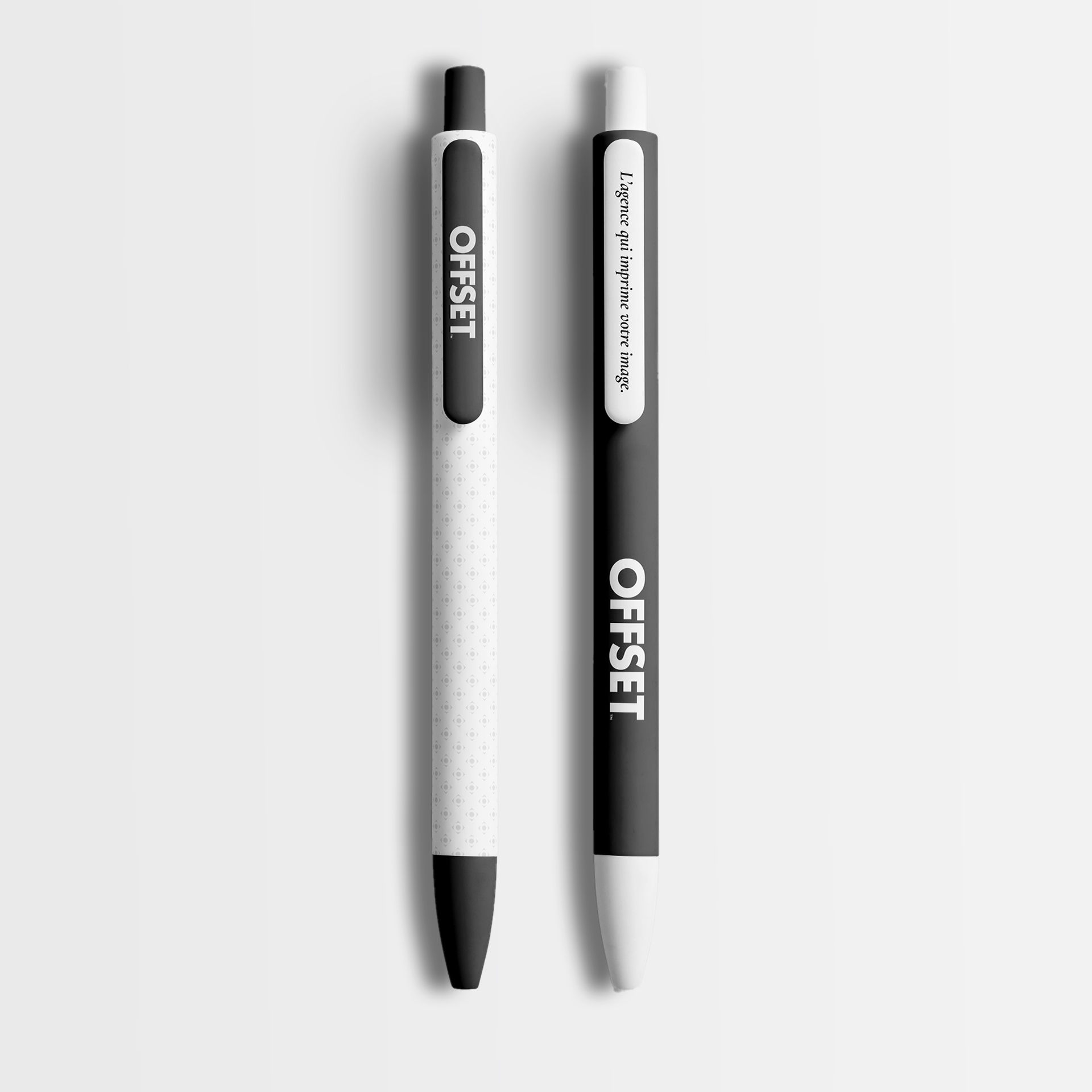 Stylo personnalisé marqué par Offset