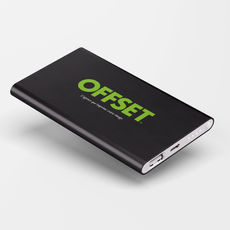 batterie externe personnalisé en Normandie par Offset, spécialiste de la personnalisation d'objets publicitaires high-tech.