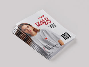 Borchure A4 de Next sérigraphie