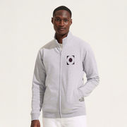 sweatshirt zippé personnalisé en Normandie par Offset, spécialiste du marquage textile.