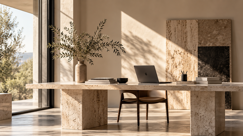 Creative workspace representing THE STUDIO by SALVAGNO PARTNERS