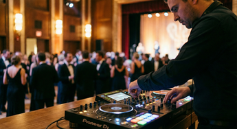 Professional sound and lighting setup for NJ event by Foo Entertainment