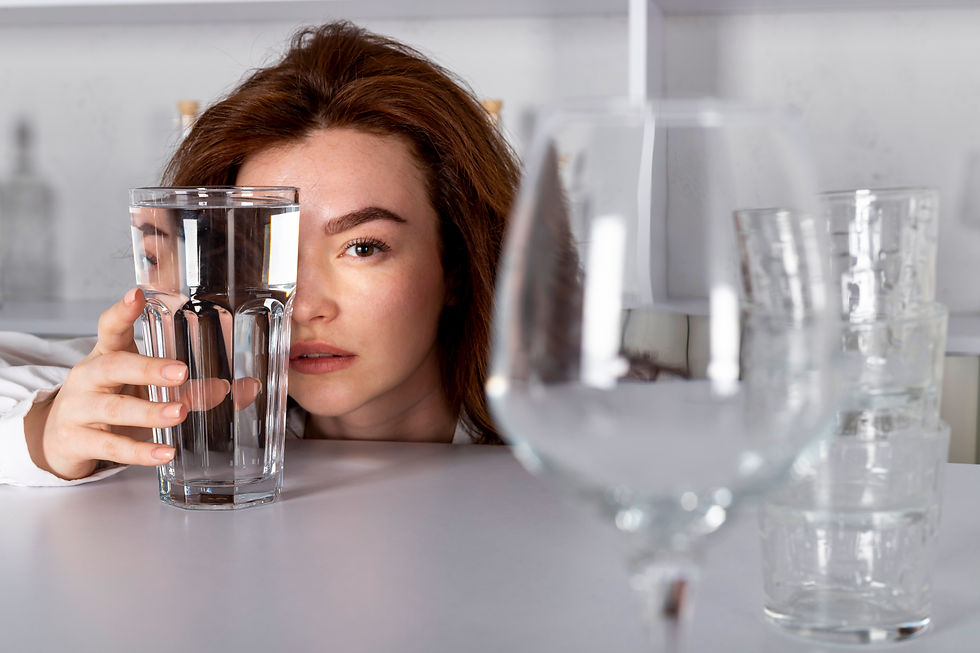 girl-is-looking-through-glass-water-visually-distorting-her-face-emonstrating-product-vita