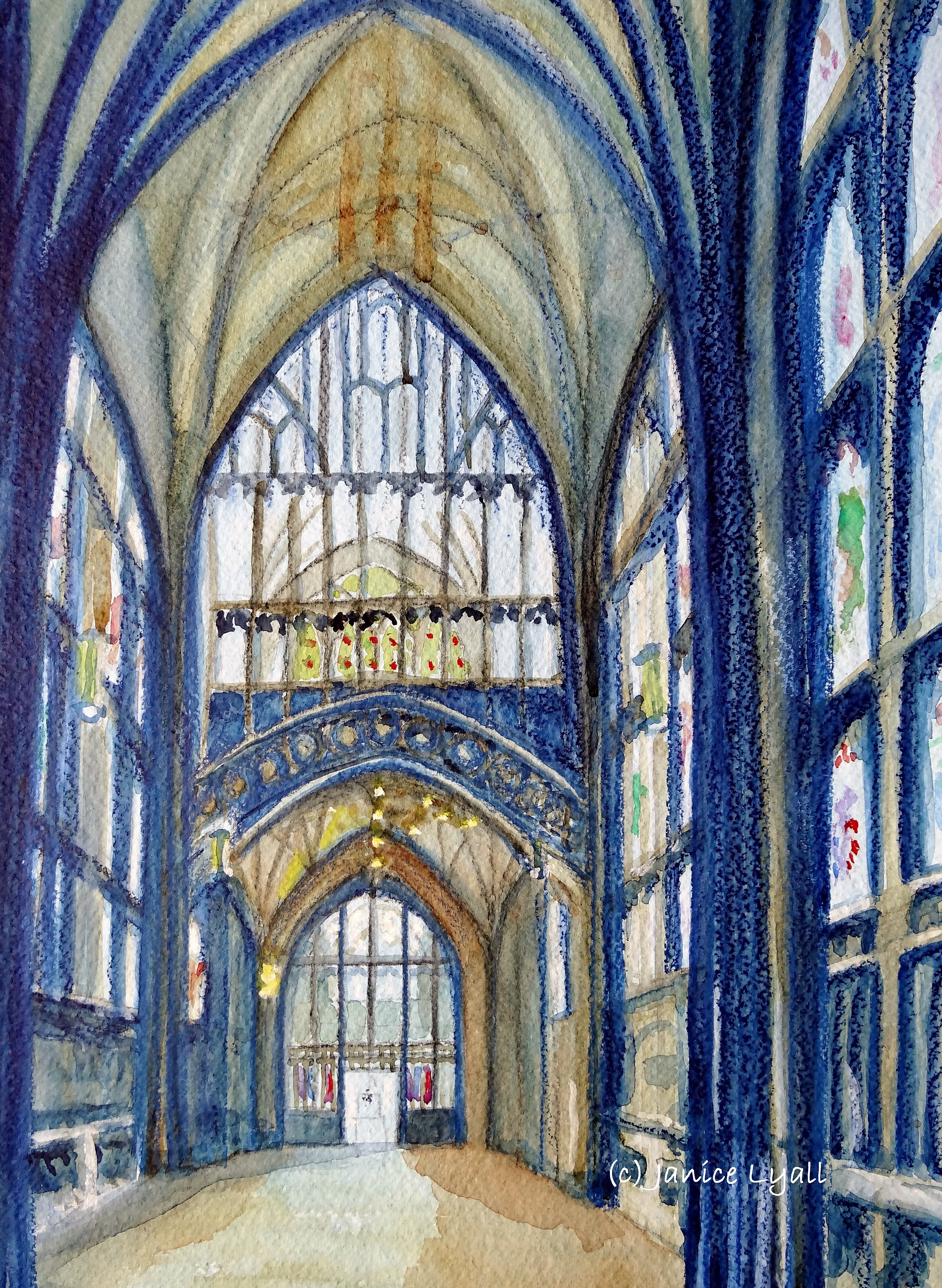 Gloucester Cathedral the Lady Chapel