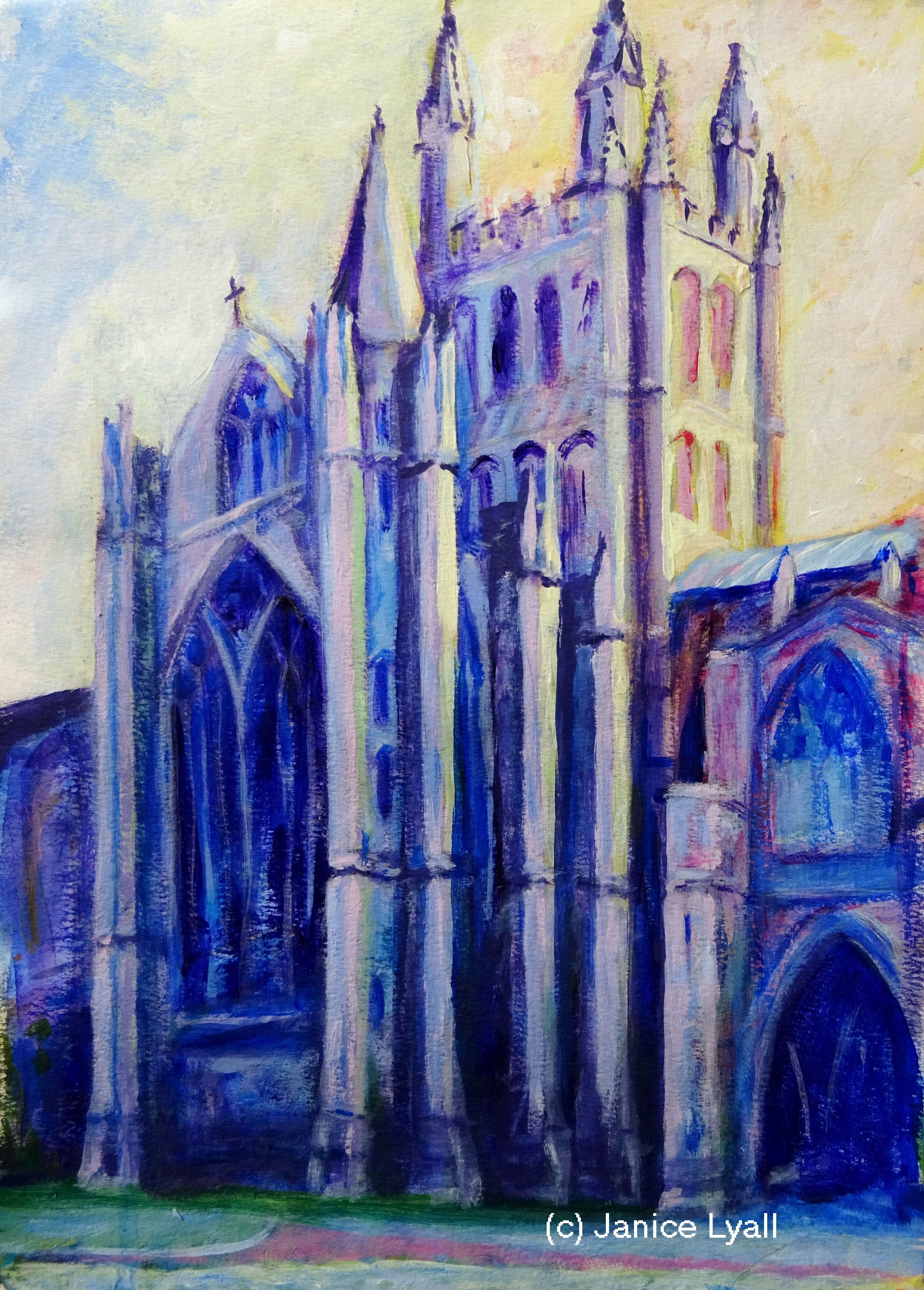 Hereford Cathedral the North Face