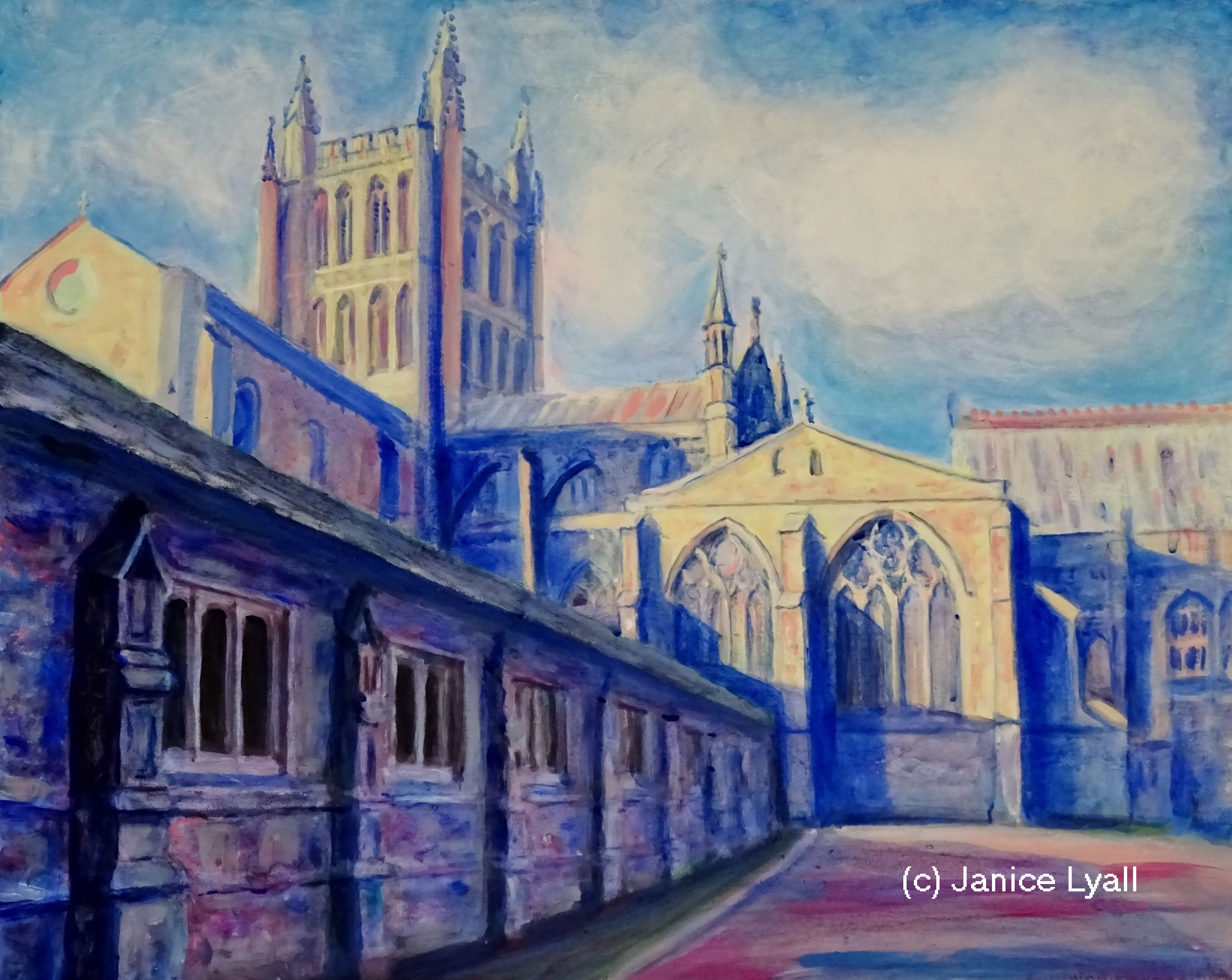 'Hereford Cathedral South East Transept'