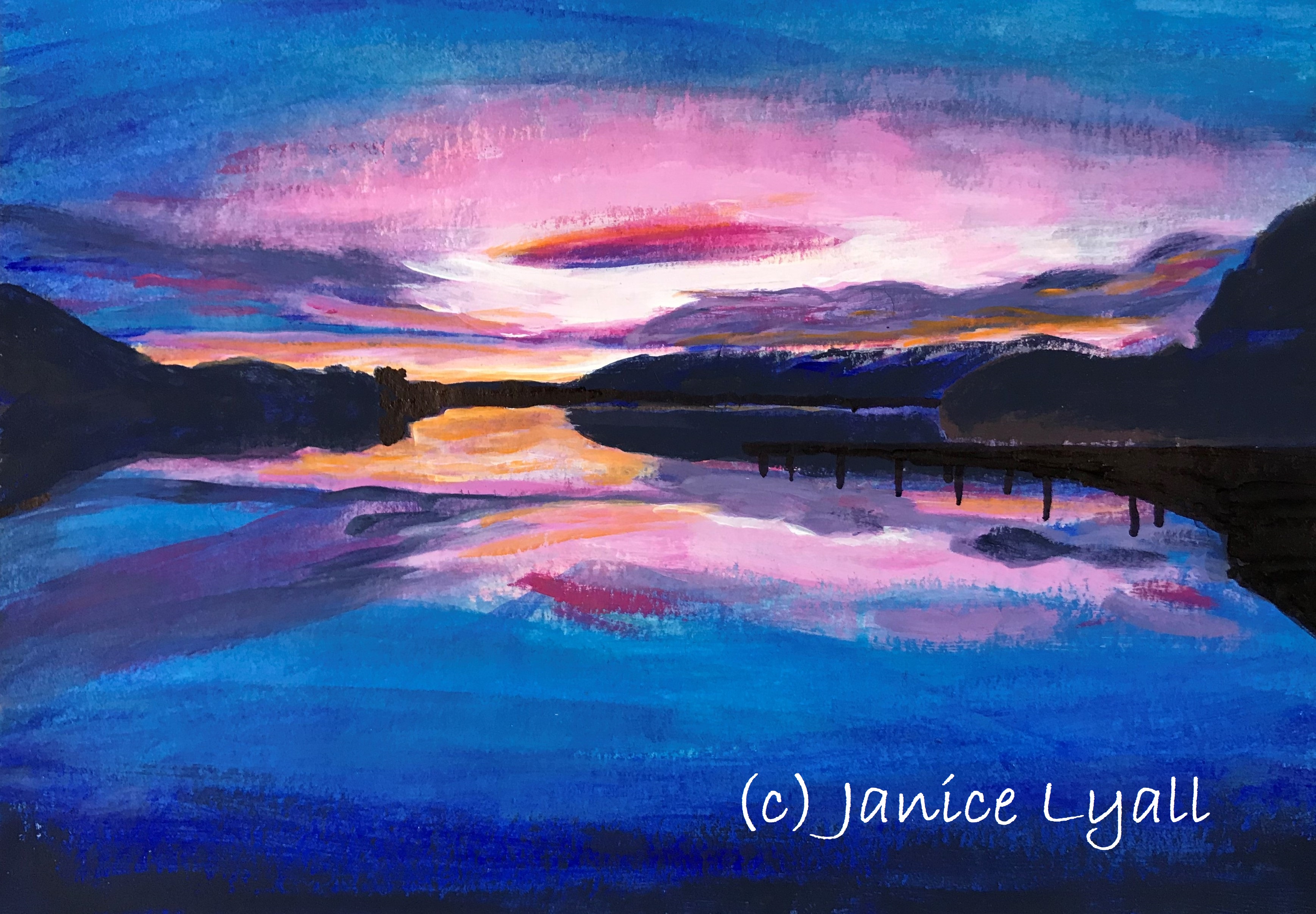 Derwent Water Colour