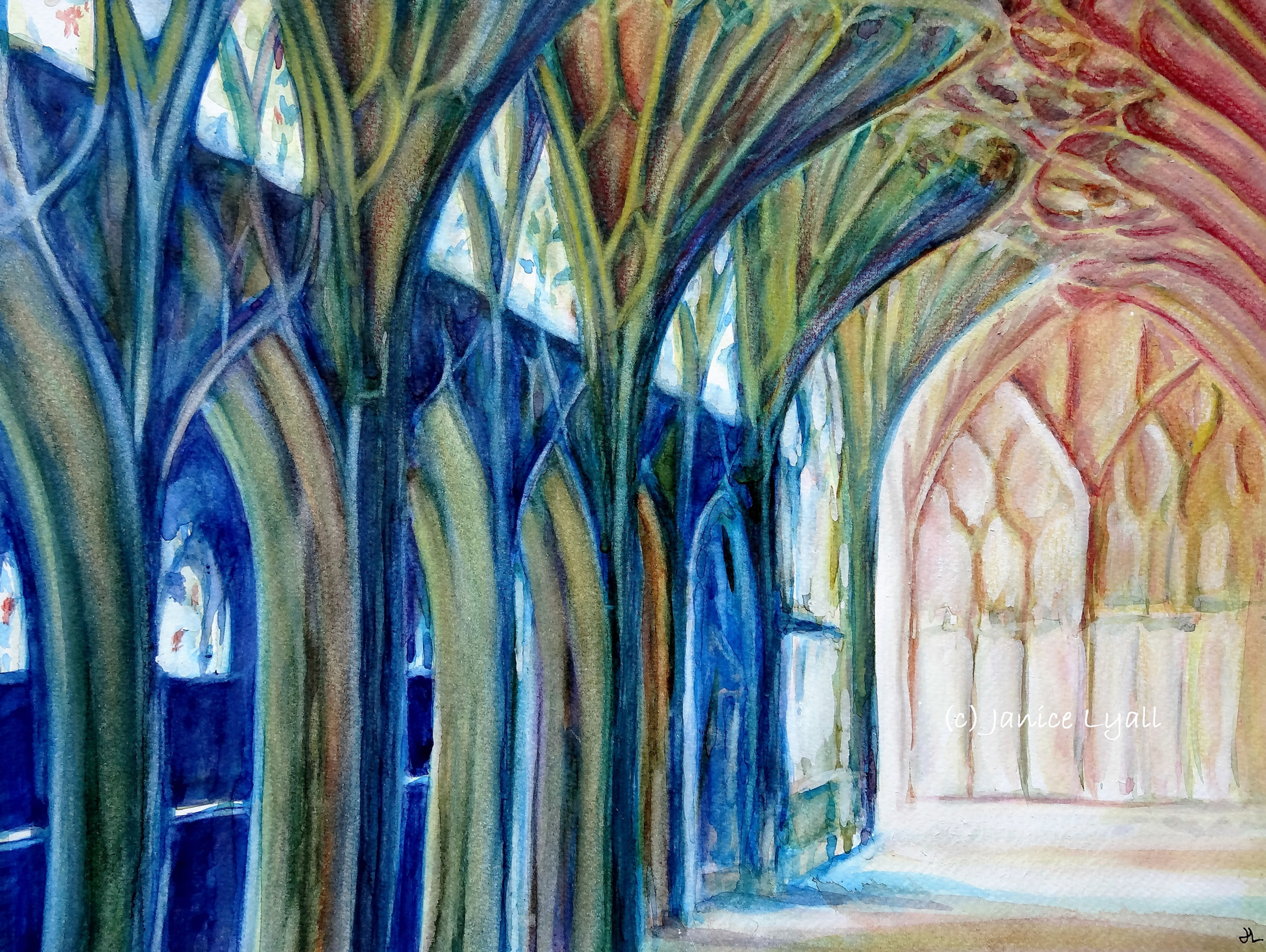 Gloucester Cathedral North Walk Lavatorium