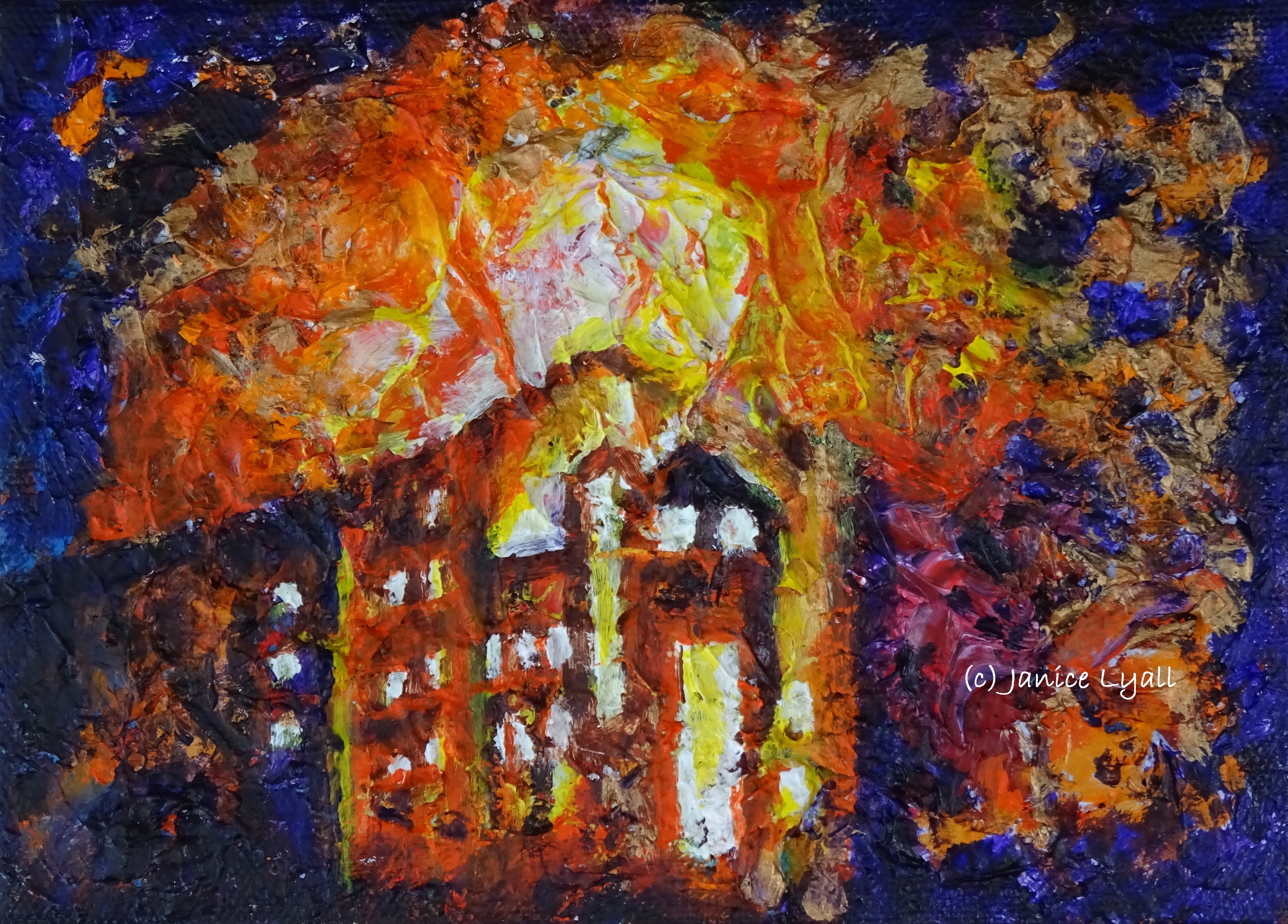 Gloucester Heritage in flames