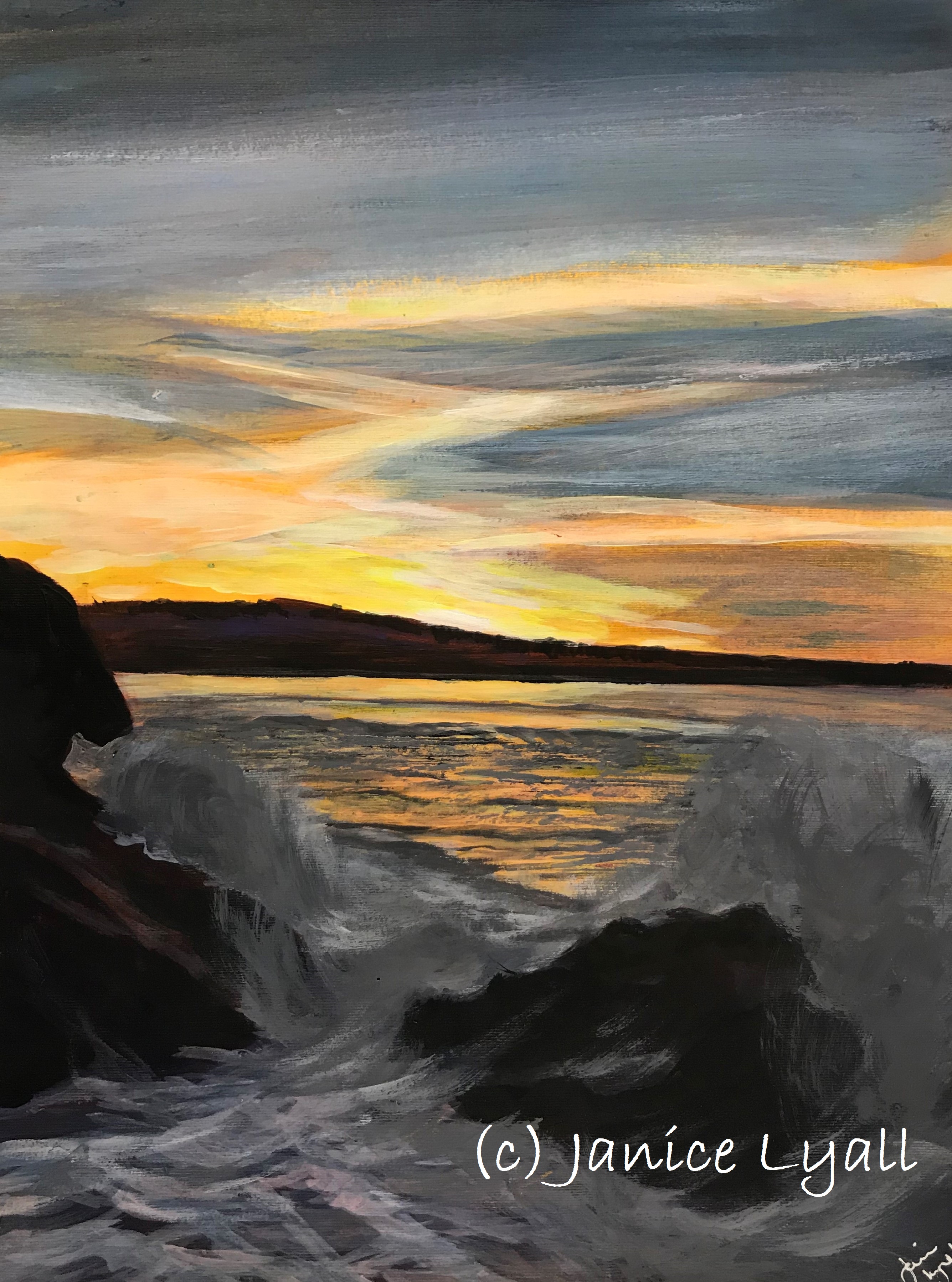 Sunset on Water