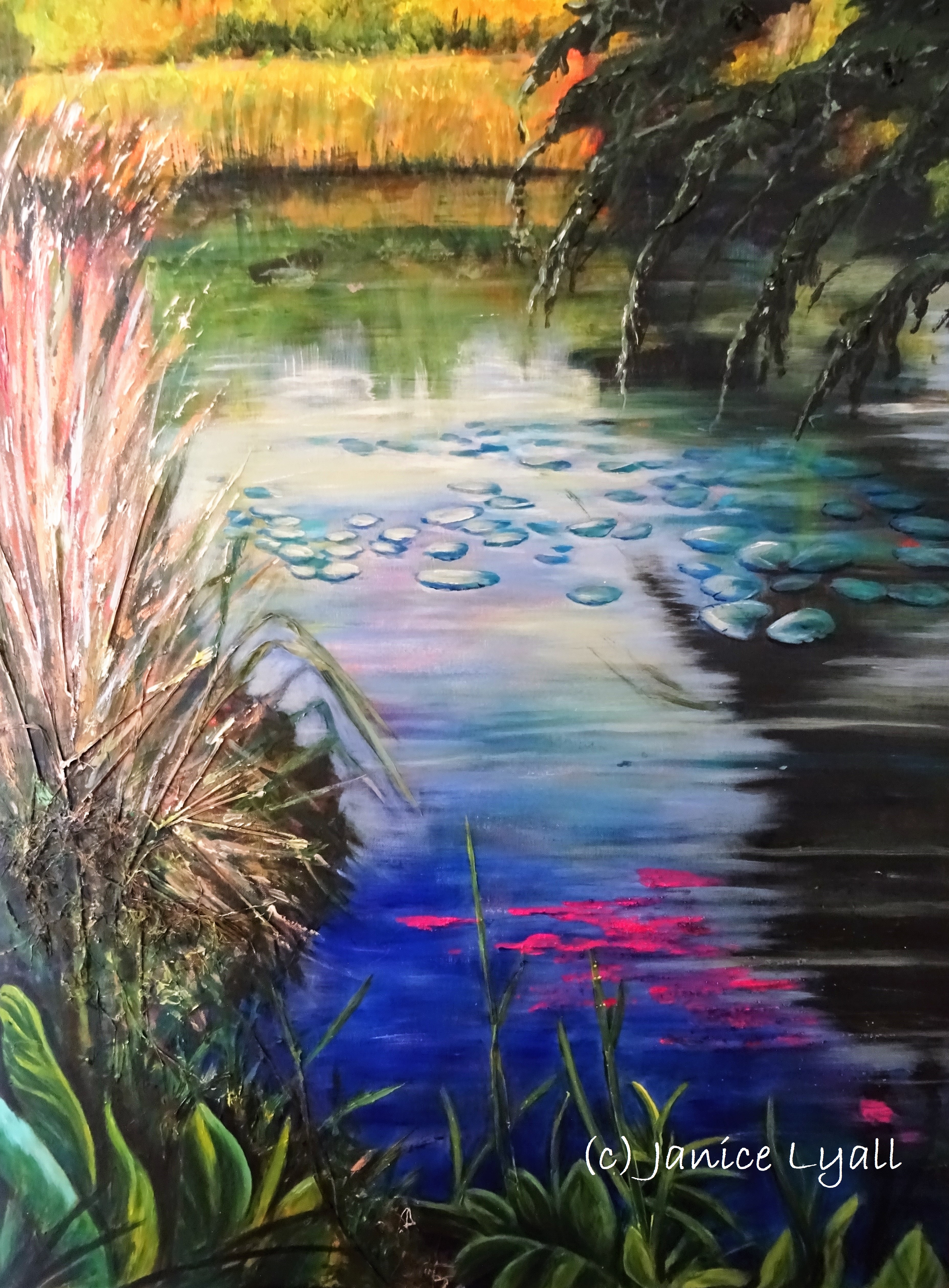 Spring Along the Towpath by Janice