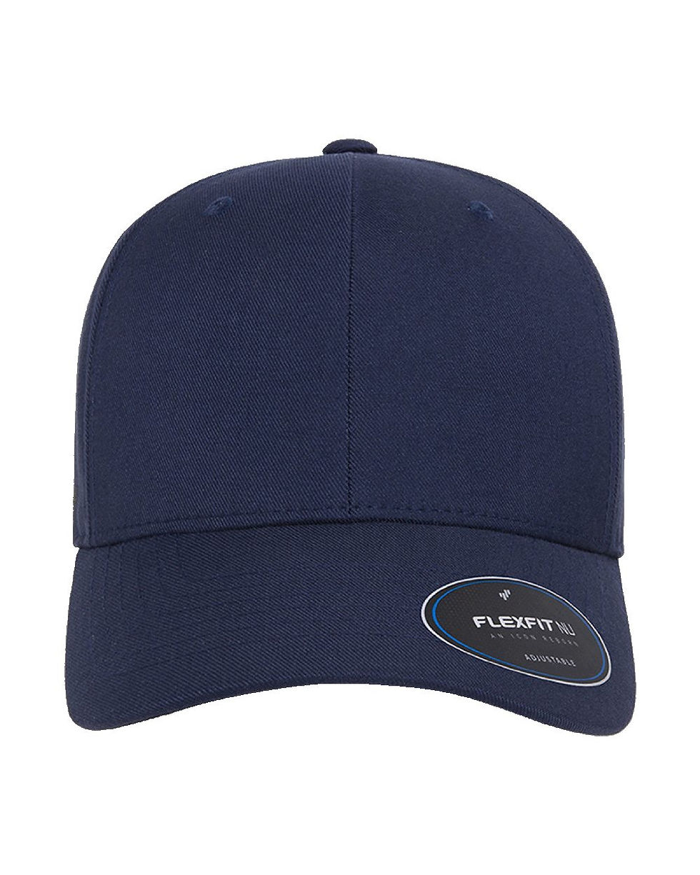 Thumbnail: Flexfit NU® Adjustable Baseball Cap: Structured, Mid-Profile, Cool & Dry Tech