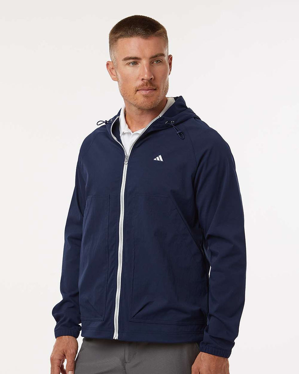 Thumbnail: Adidas Men's Go-To Utility Water-Repellent Full-Zip Jacket A2007