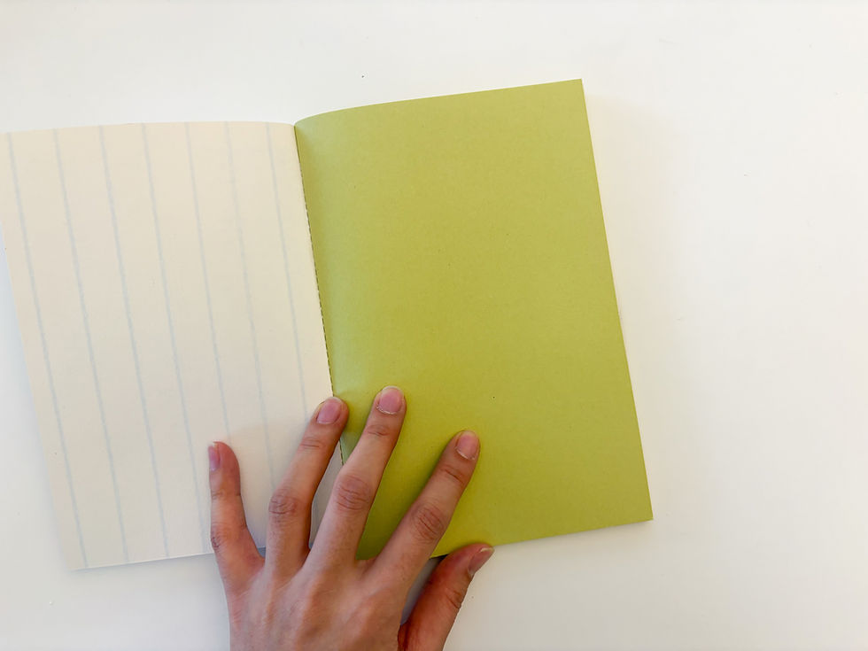 Thumbnail: Blue stitch Notebook