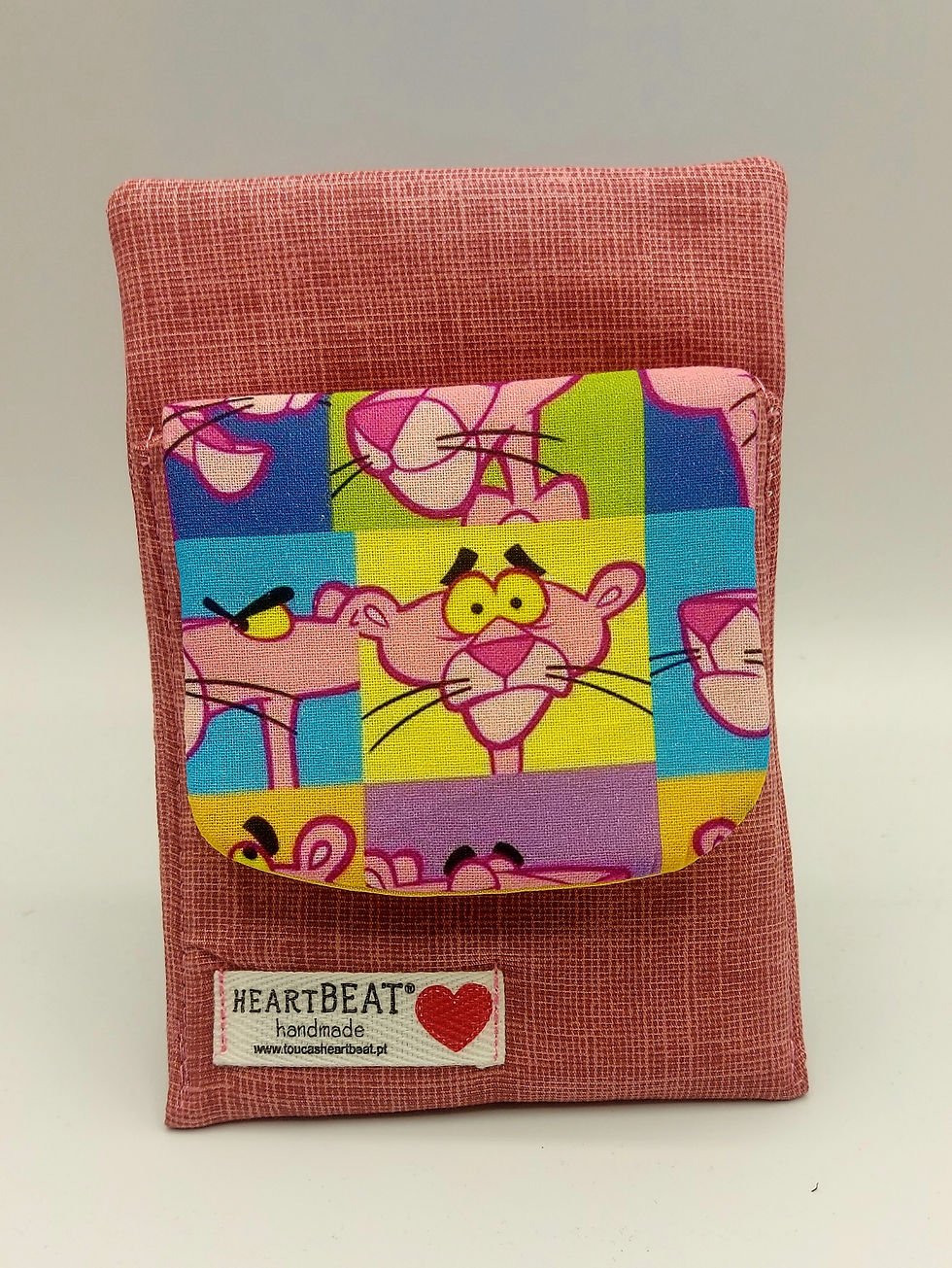 Bolso Pantera Cor-de-Rosa