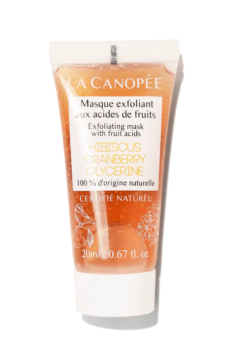 Miniature : Masque exfoliant aux acides de fruits - La Canopée
