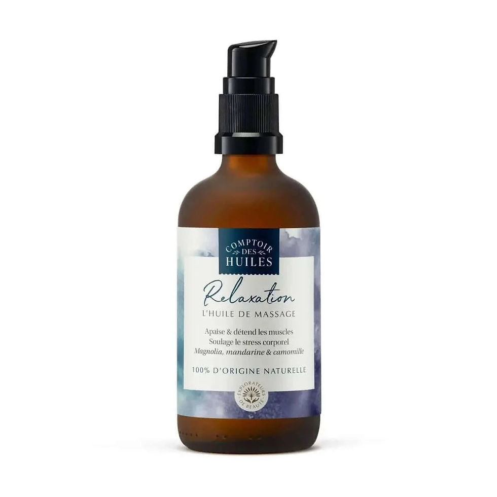 Miniature : huile de massage relaxation comptoir des huiles