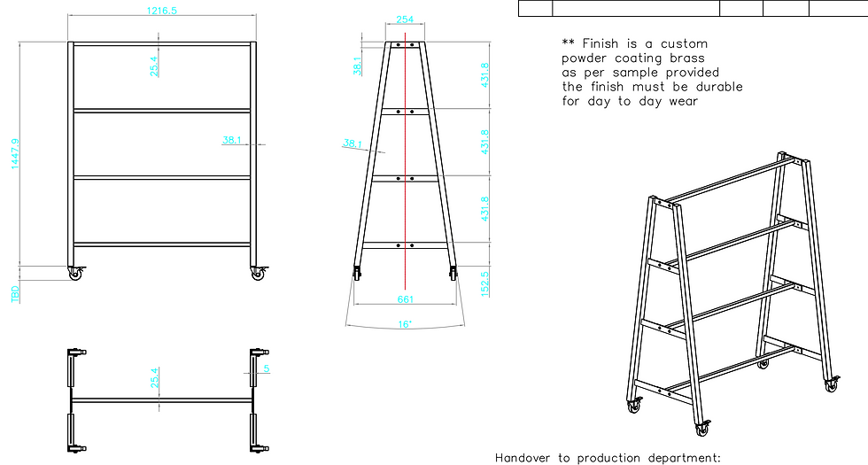 A-Frame CAD
