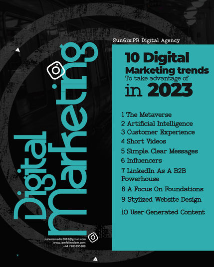 10 Digital marketing trends to take advantage of in 2023