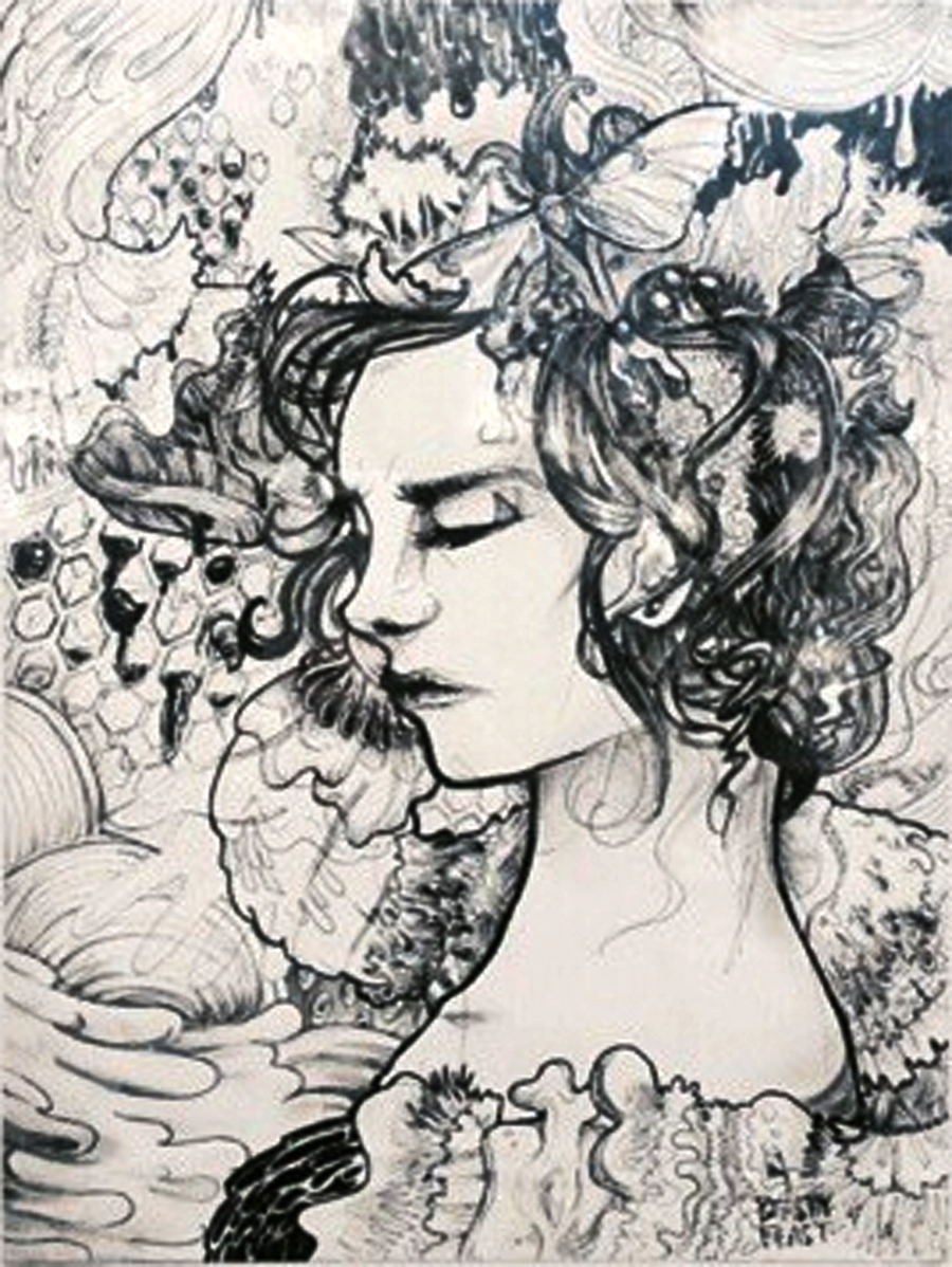 Miel- self portrait