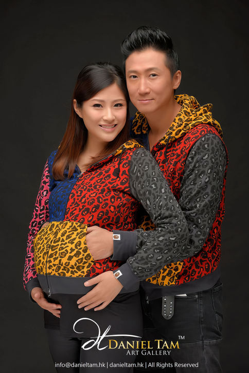 couple maternity portrait
