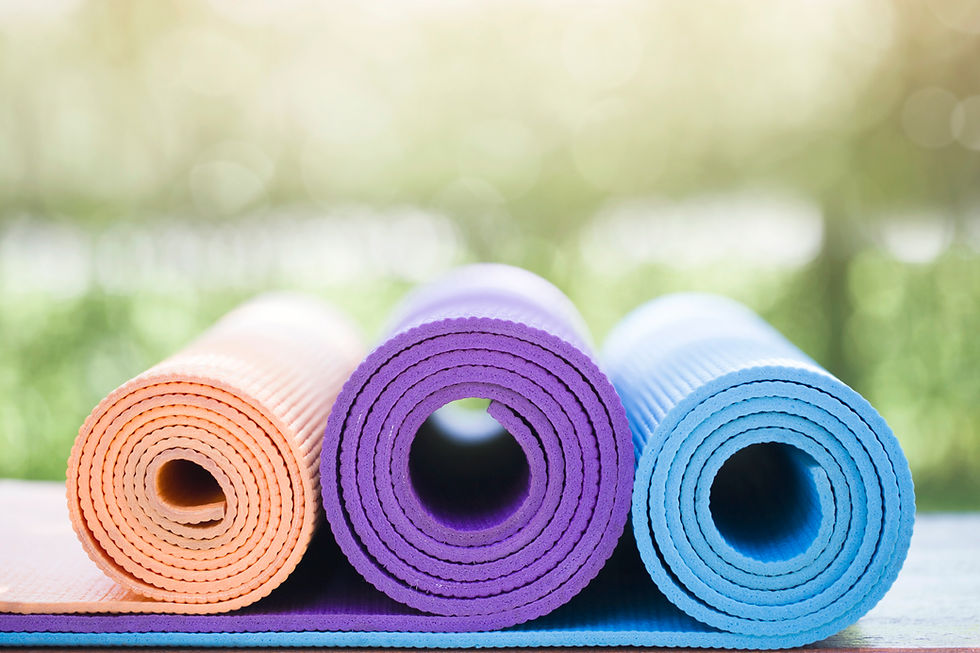 Yoga Mats Display
