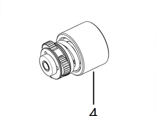 Replacement impactor assembly with clutch assembly compatible with DEWALT NA016971 DCF892 DCF892NT DCF892M2T cordless impact wrench