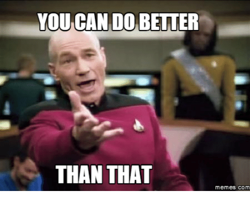 do better