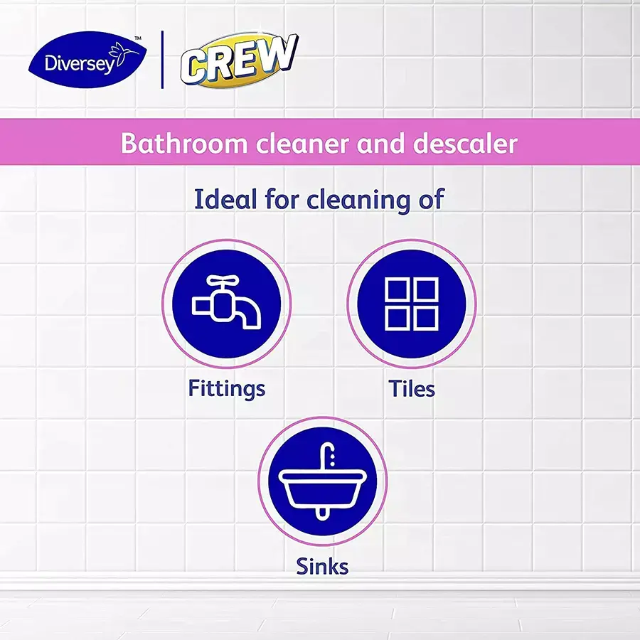 Thumbnail: Diversey 5 L Crew Bathroom Cleaner and Descaler