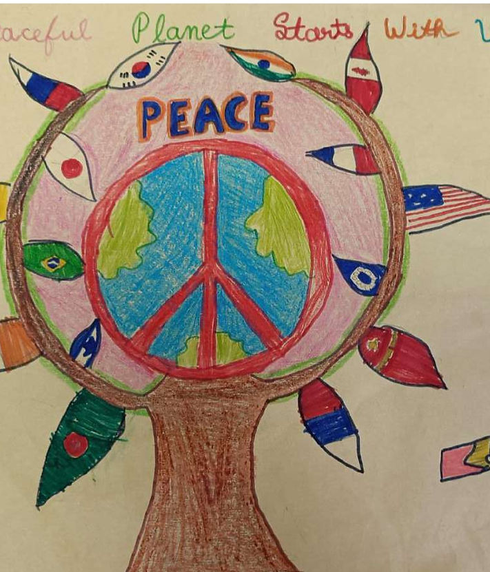 A Peaceful Planet Starts With Us- Reflec