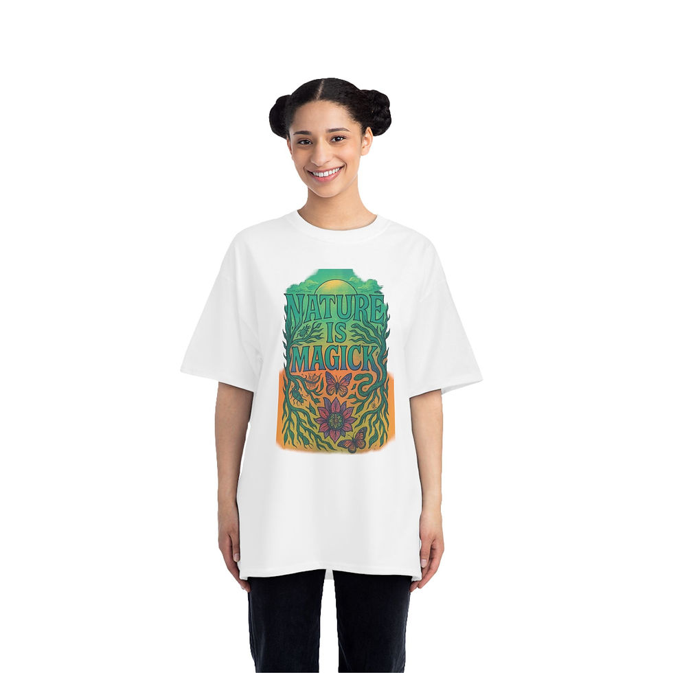 Thumbnail: Nature is Magick Oversized Tee