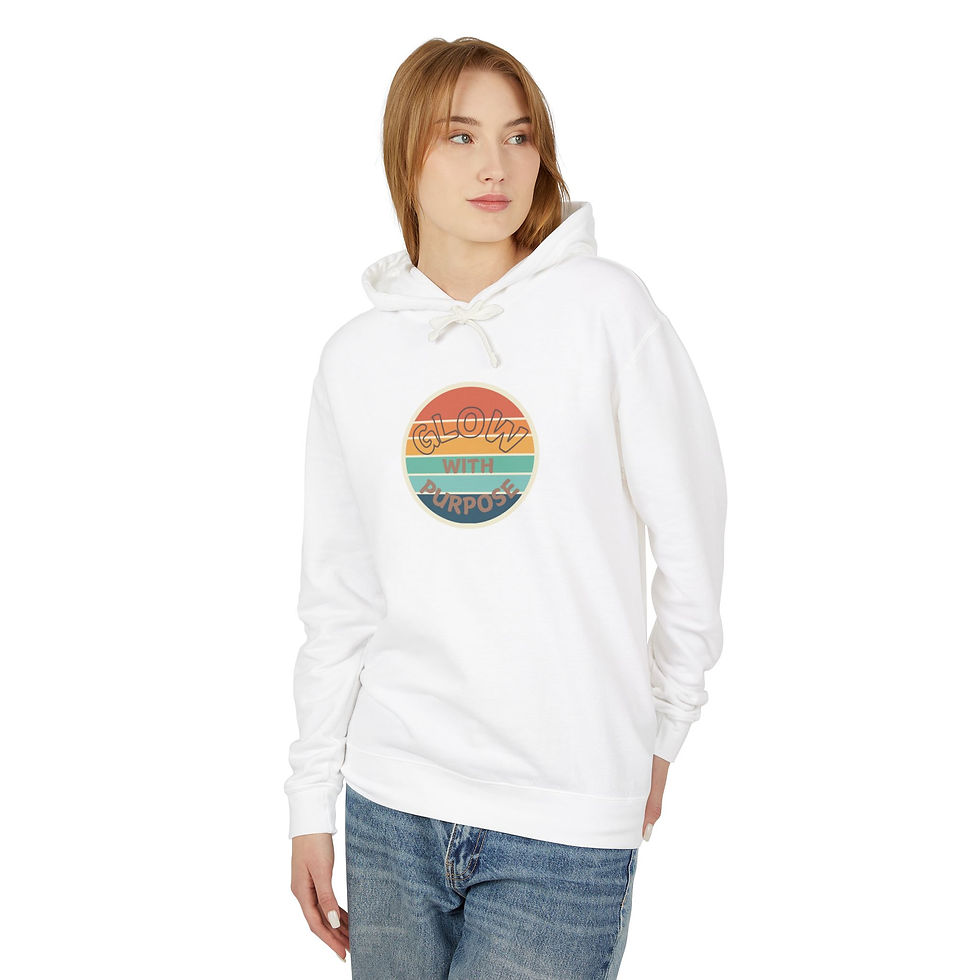 Thumbnail: Glow with Purpose Cotton Hoodie